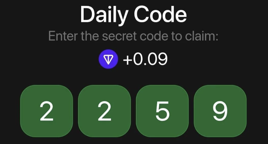 TonHash Daily Secret Code 30 May 2025